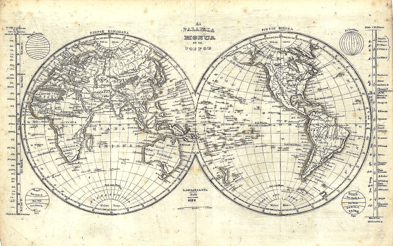1840 Old World Antique Map — MUSEUM OUTLETS